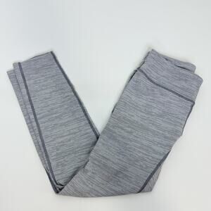 Outdoor Voices Crop Leggings Gray Space Dye Small